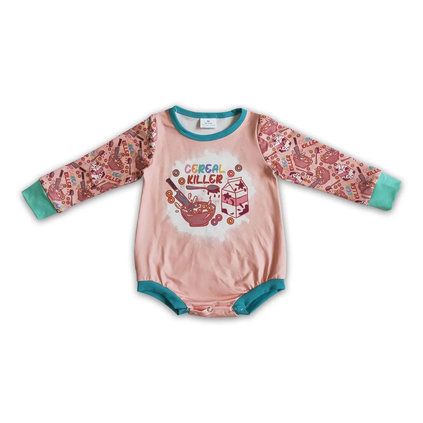 Cereal Killer Bubble Romper