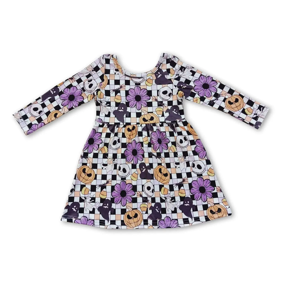 Skelly Gingham Dress
