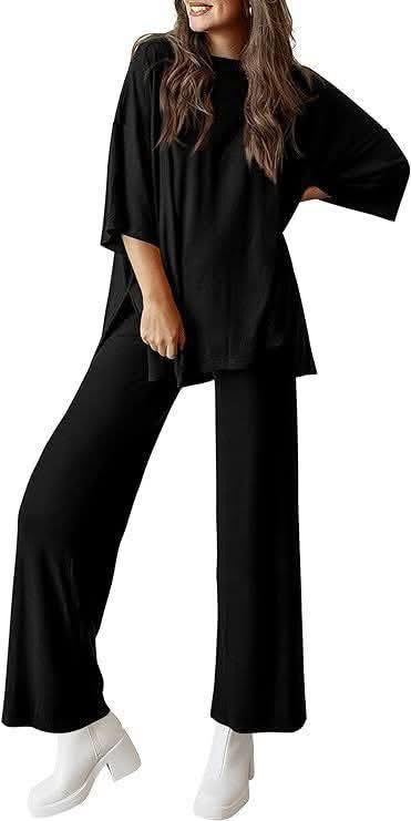 Women’s Solid Pant Set