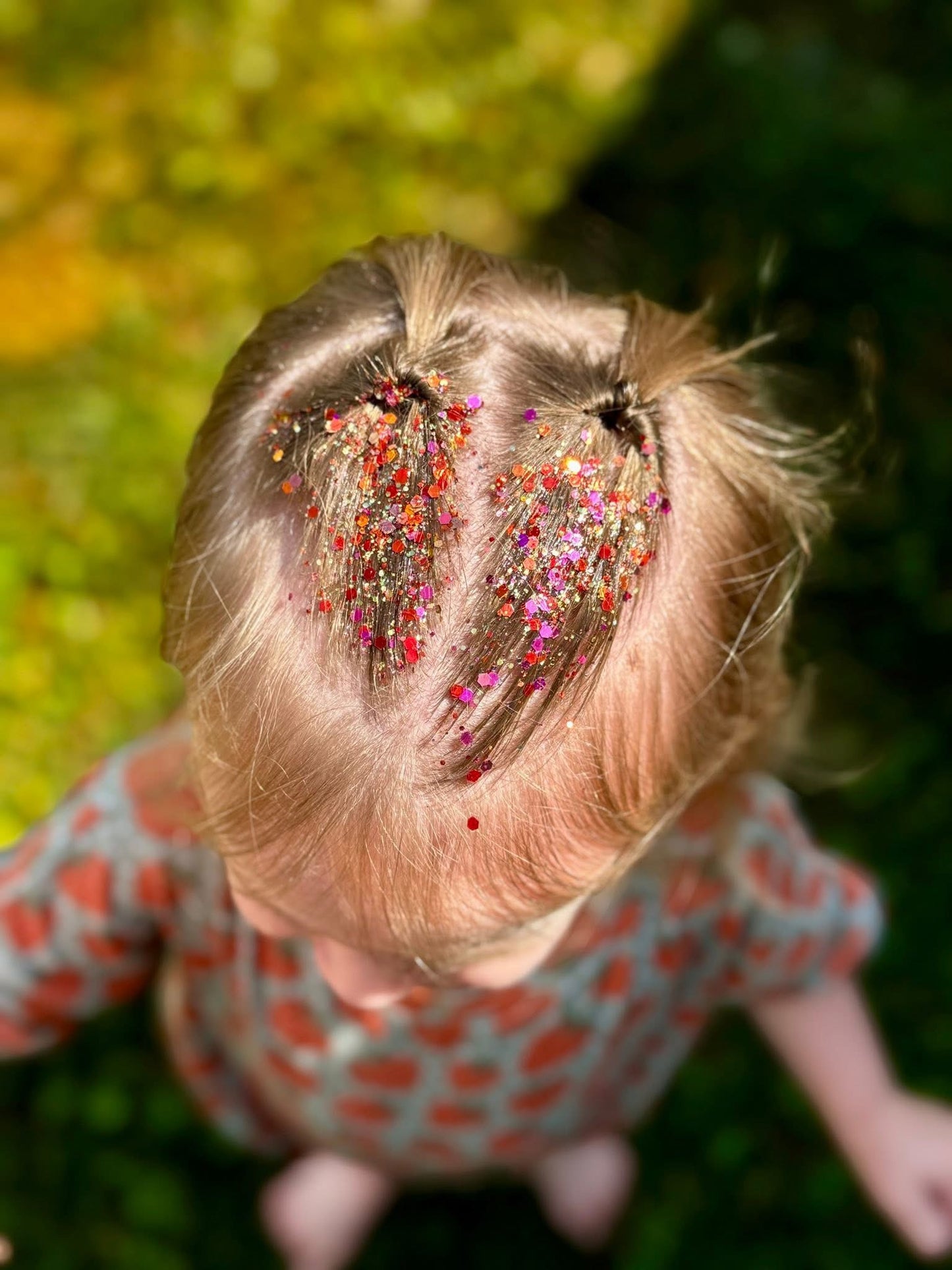 HAIR GLITTER: Campfire Glow - September Sub Color