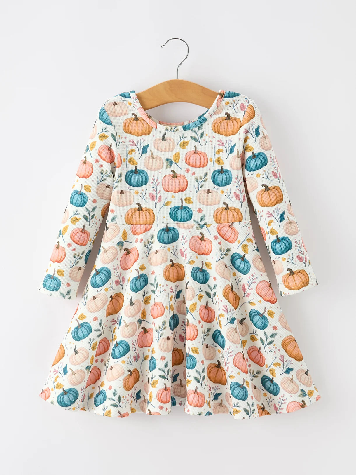 Colorful Pumpkins Twirl Dress