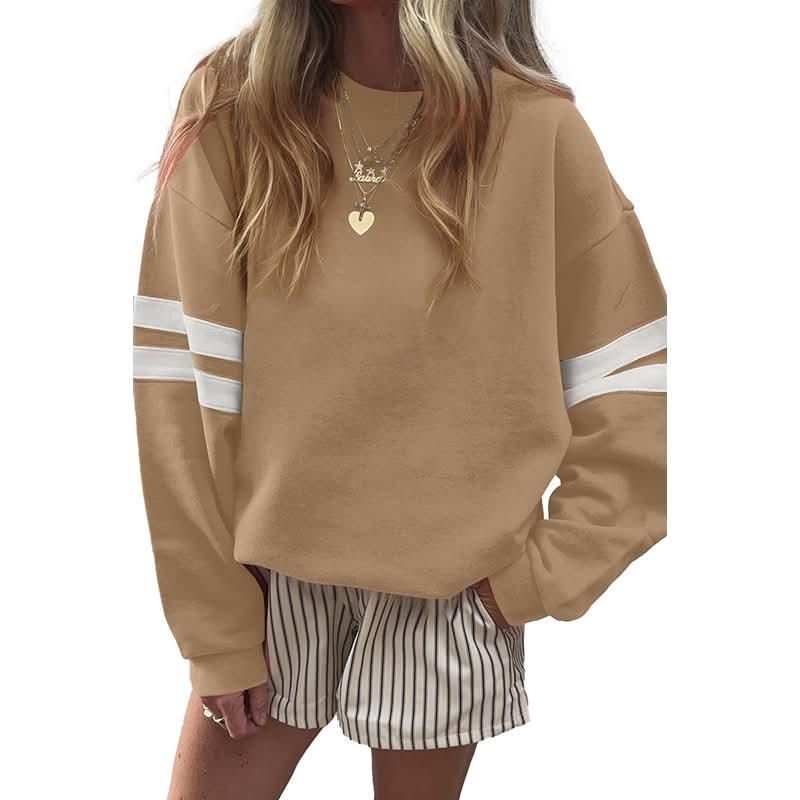 Oversized Varsity Crewneck