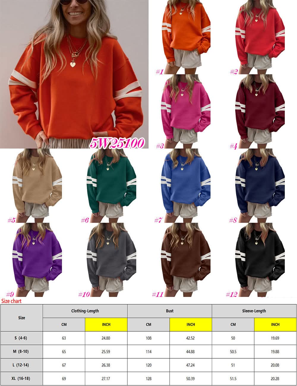 Oversized Varsity Crewneck