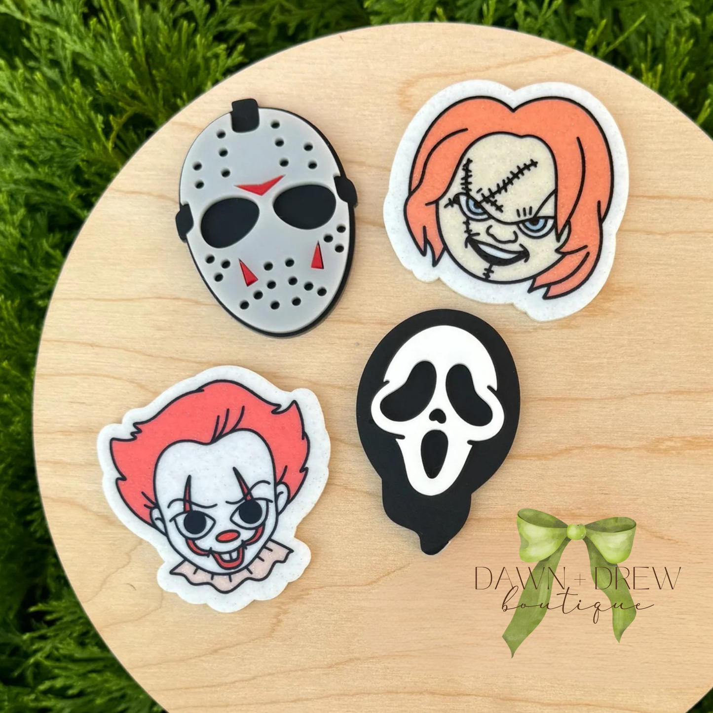 Horror Heads Hair Clip
