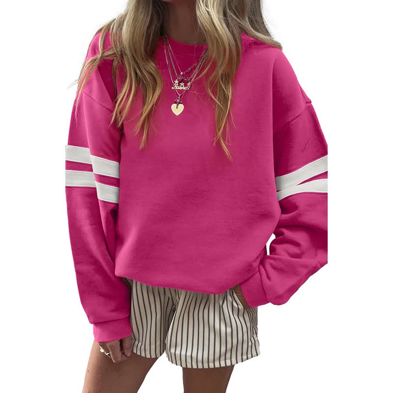 Oversized Varsity Crewneck