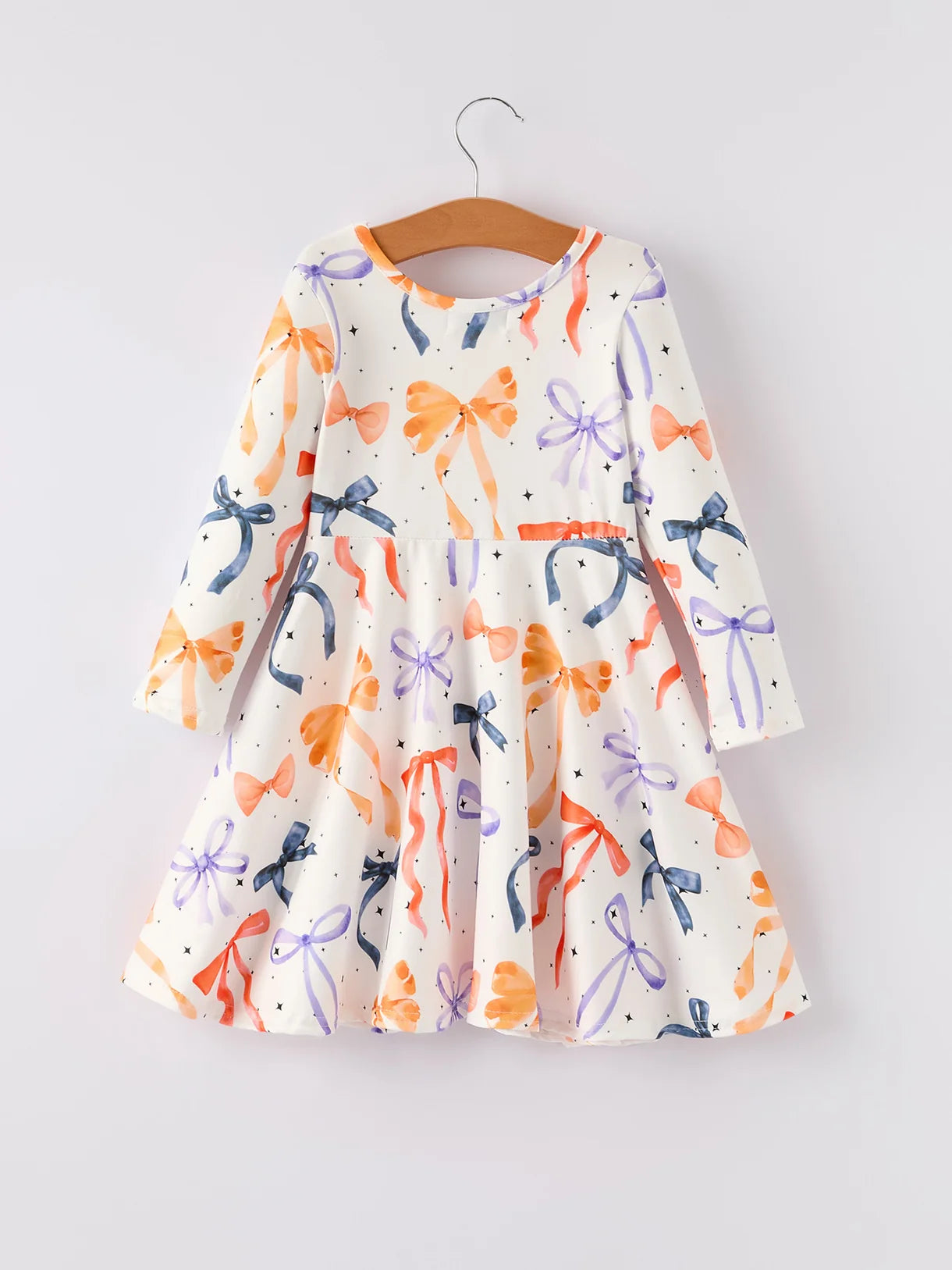 Halloween Bow Twirl Dress
