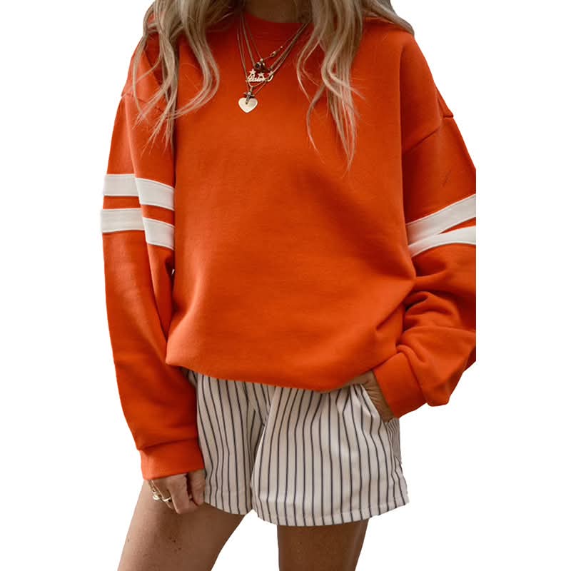 Oversized Varsity Crewneck