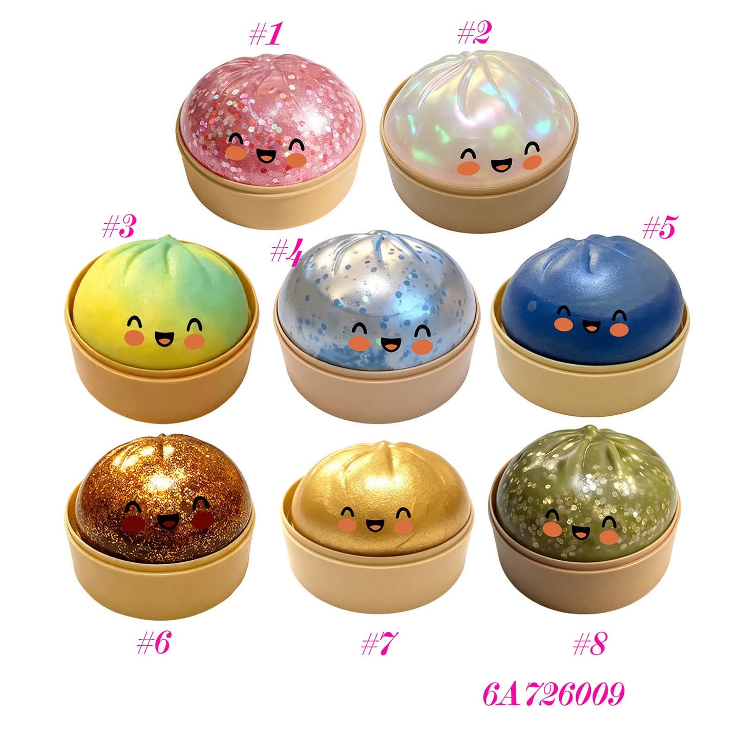 Glitter Dumpling Squish - CLOSES 5/10