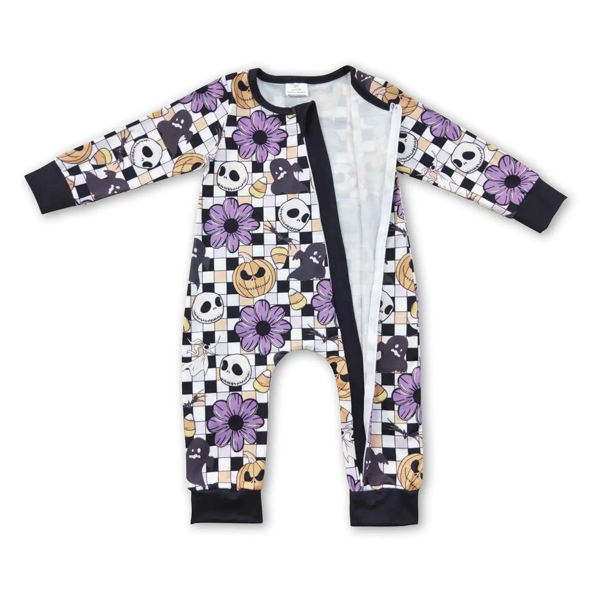 Floral Jack Gingham Zippie