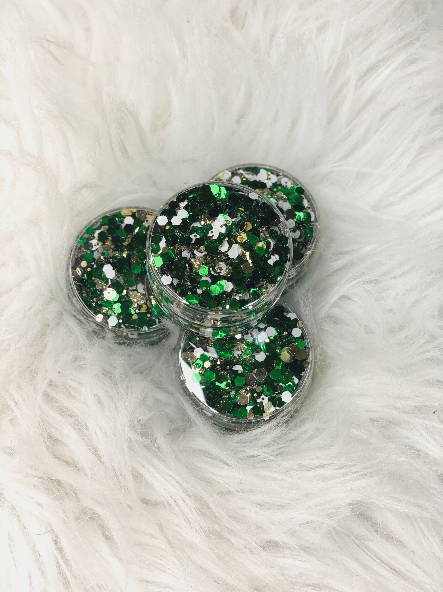 Hair Glitter: LUCKY CLOVER