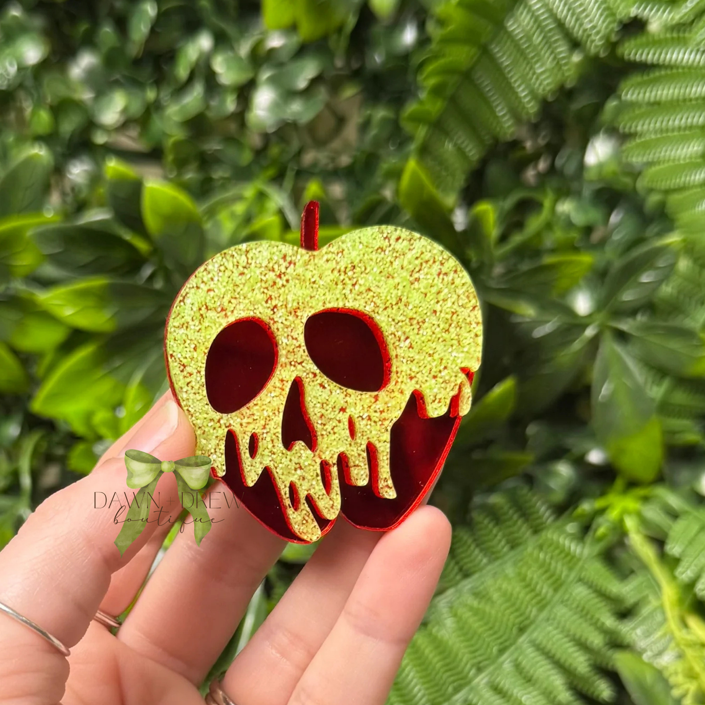 Poison Apple Hair Clip