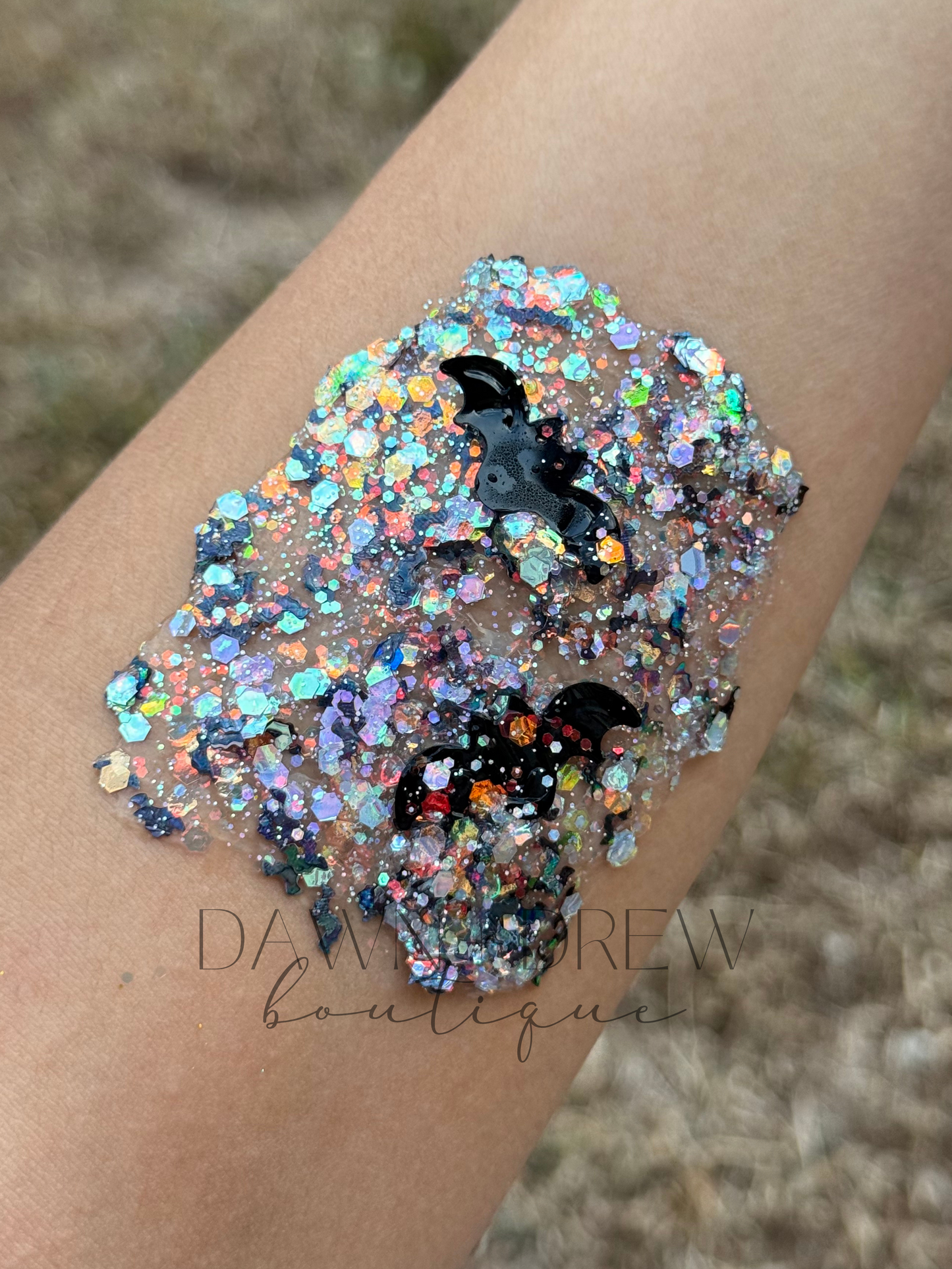 HAIR GLITTER: It's Frickin' Bats