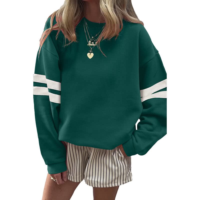 Oversized Varsity Crewneck