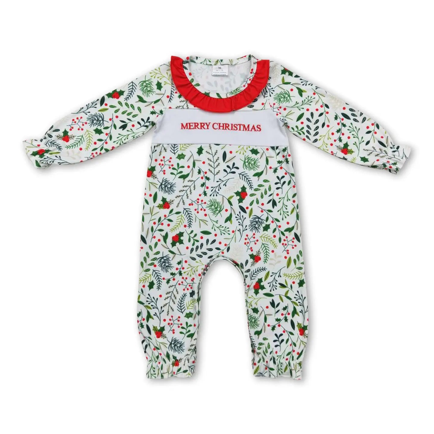 Merry Christmas Greenery Jumper