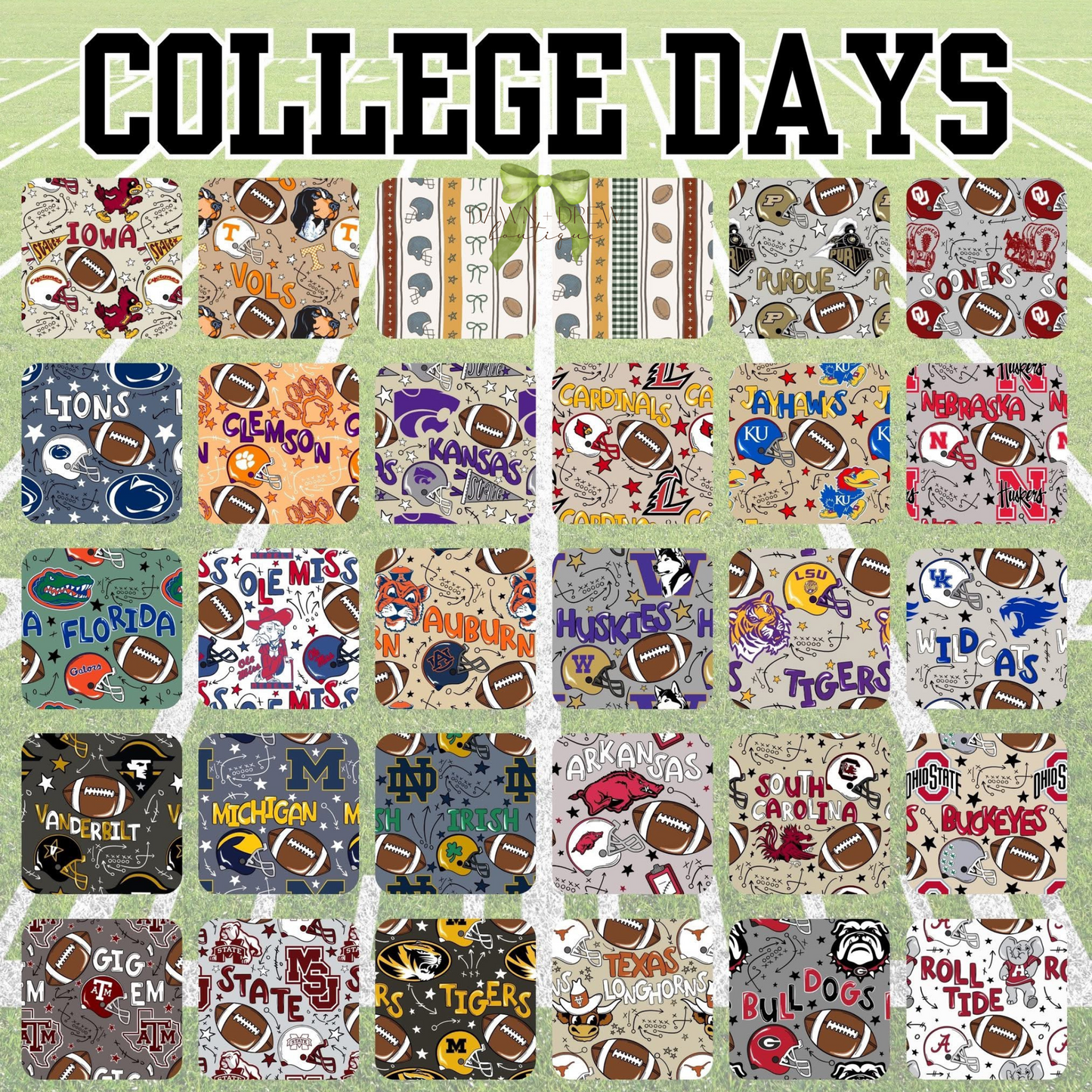 PRE-O: COLLEGE DAYS BAMBOO - ADULTS