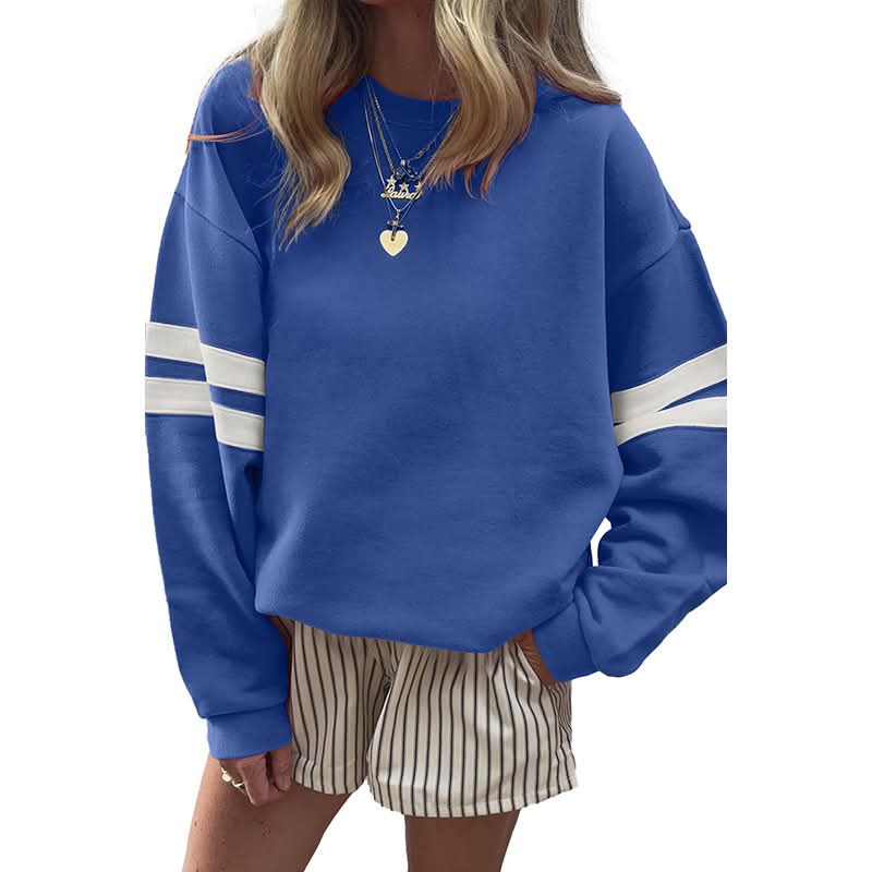 Oversized Varsity Crewneck