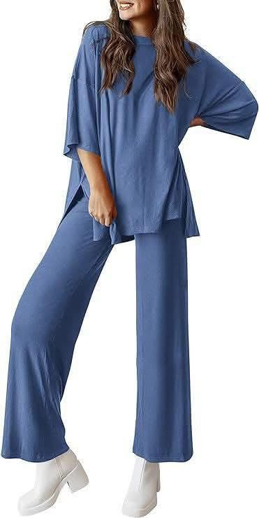 Women’s Solid Pant Set