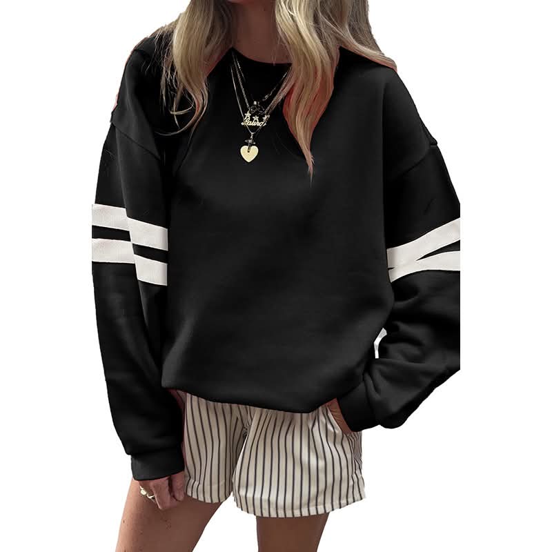 Oversized Varsity Crewneck