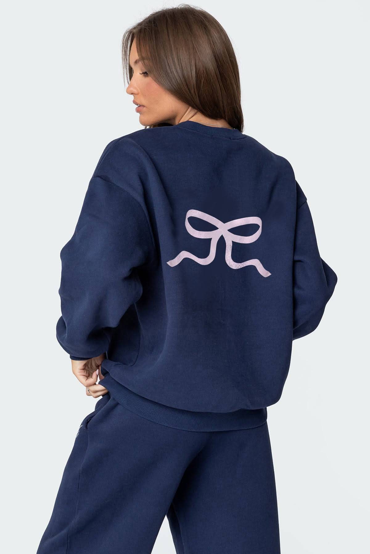 Bow Sweatsuit Set