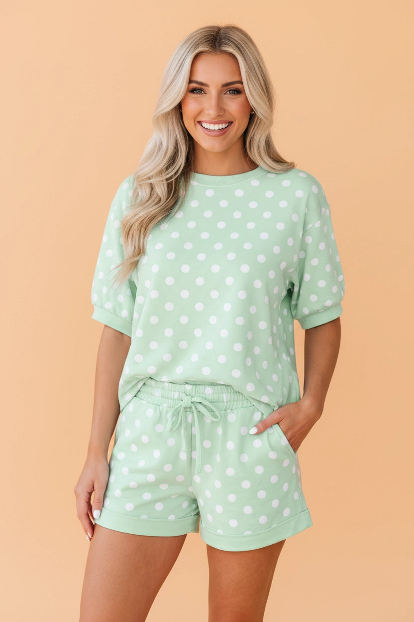 Light Green Oversized Lounge Set