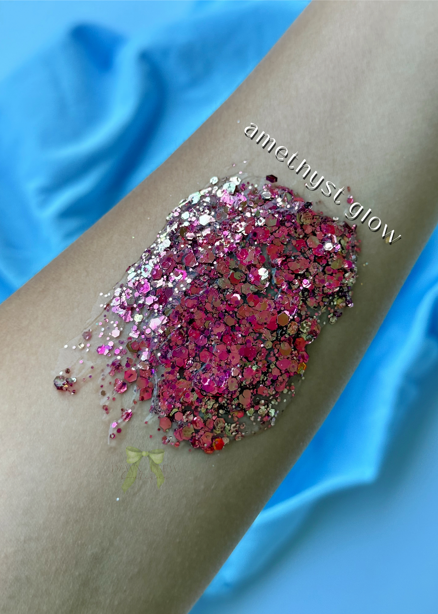 HAIR GLITTER: Amethyst Glow - July Sub Color