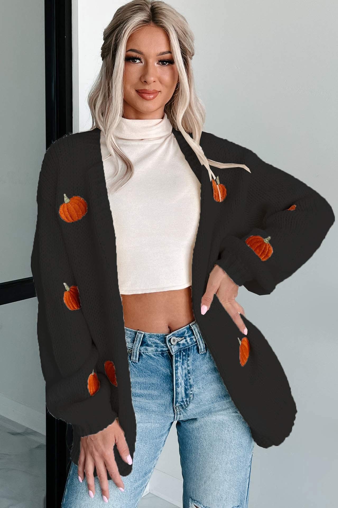 Pumpkin Cardigan