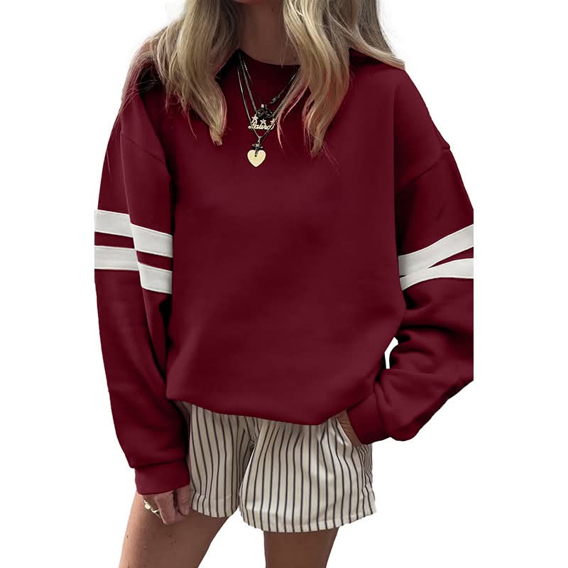 Oversized Varsity Crewneck
