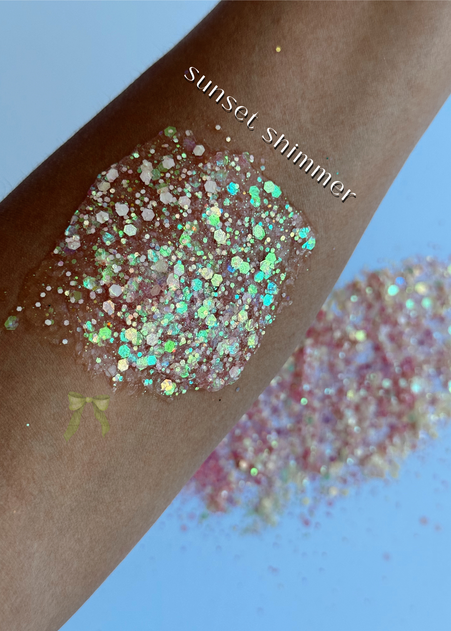 HAIR GLITTER: Sunset Shimmer - August Sub Color