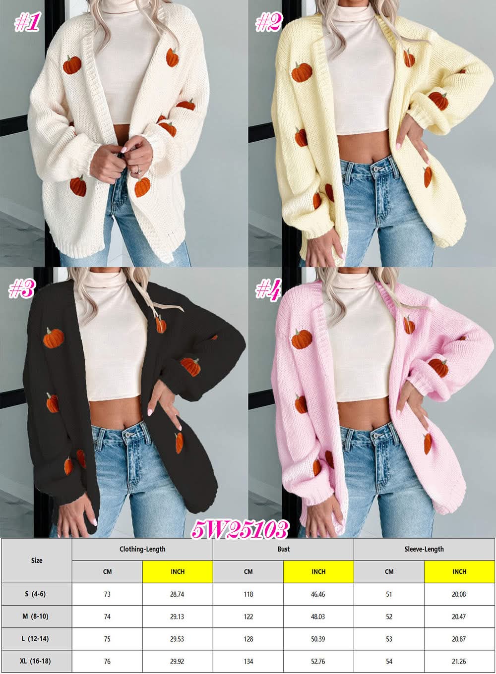 Pumpkin Cardigan