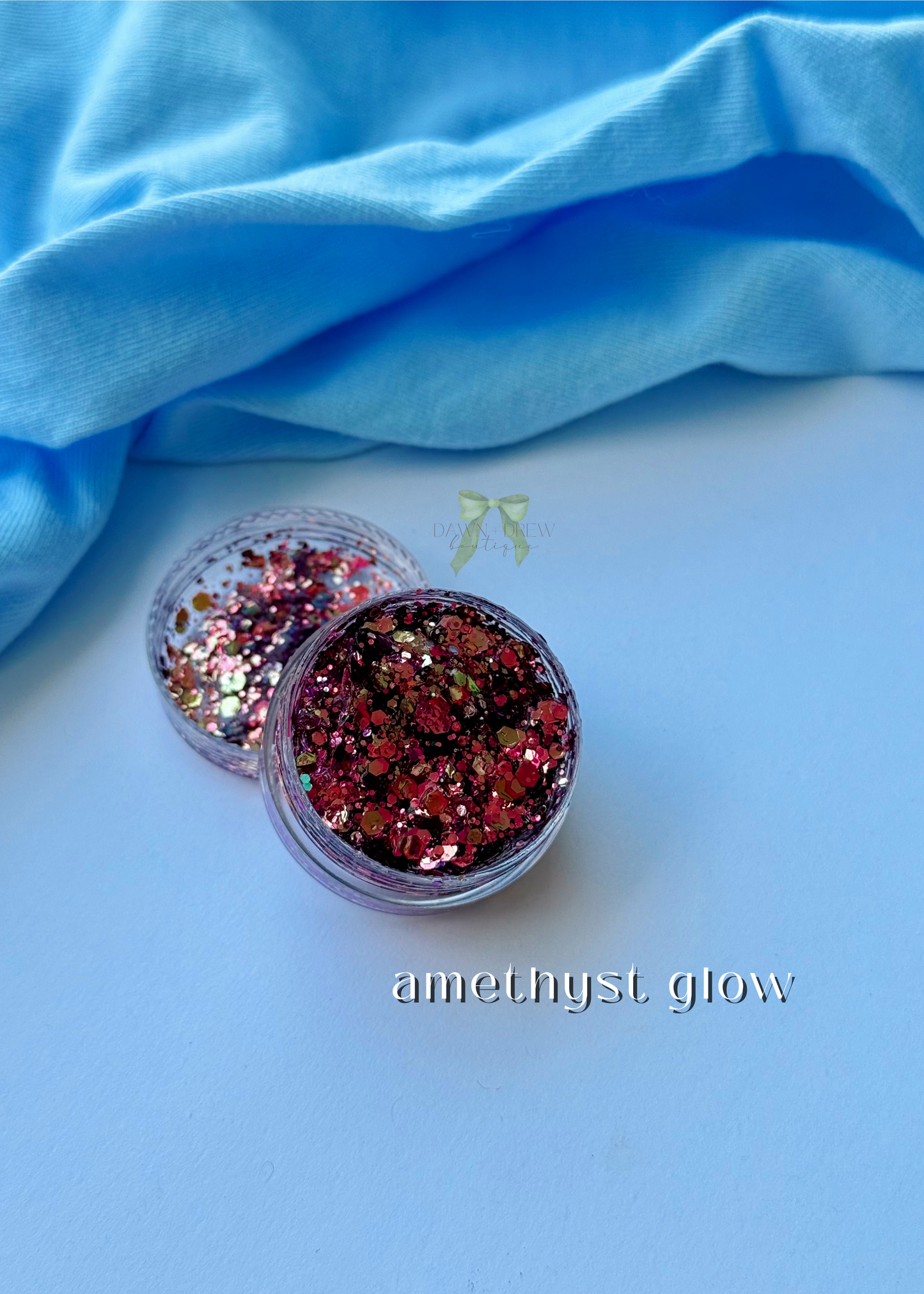 HAIR GLITTER: Amethyst Glow - July Sub Color