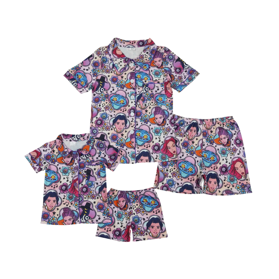 KPop Button Down PJs