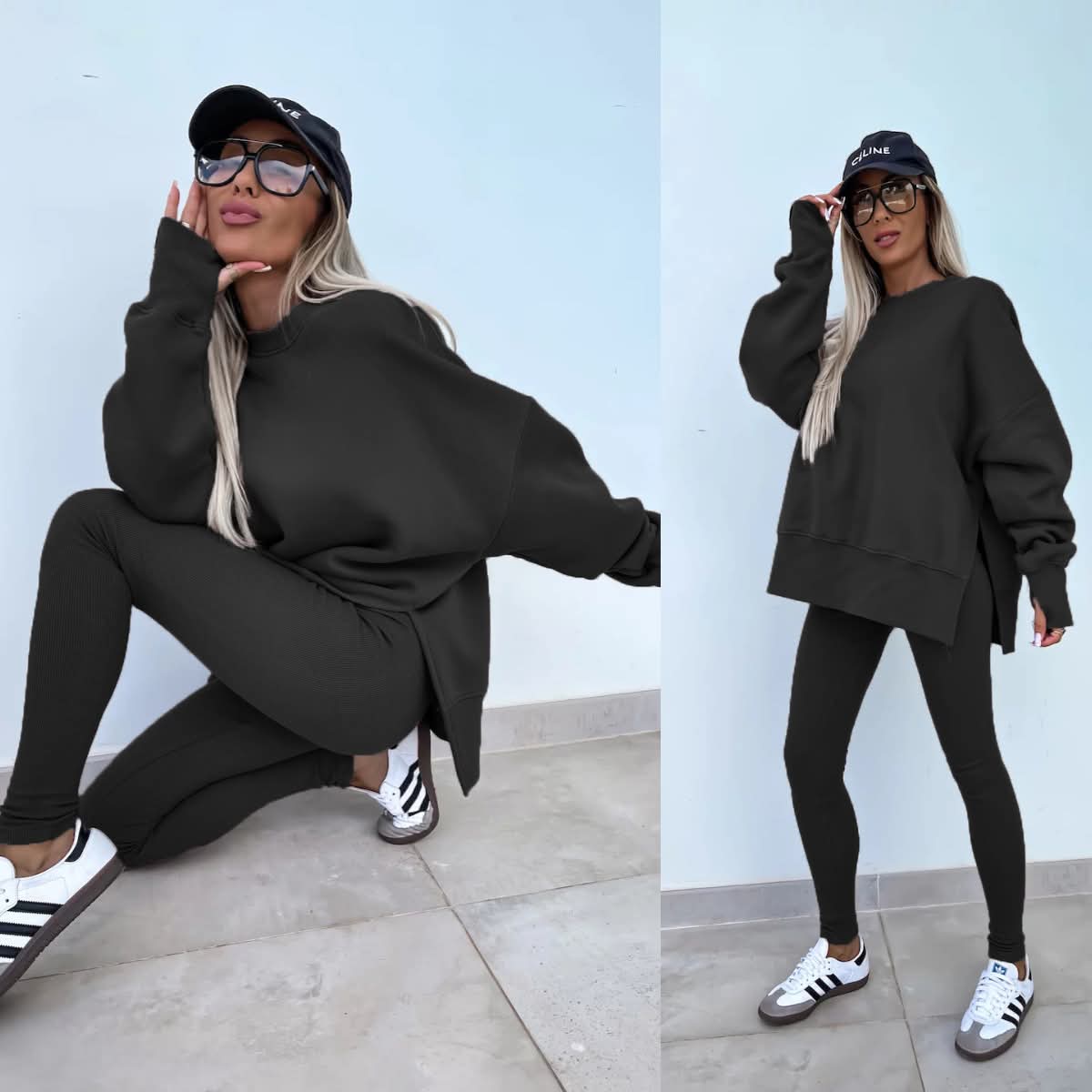 Crewneck Sweatshirt + Leggings