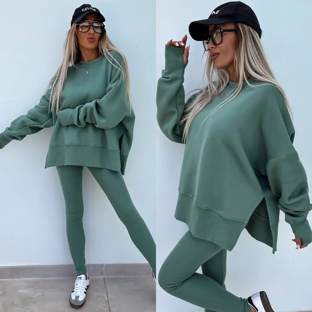 Crewneck Sweatshirt + Leggings