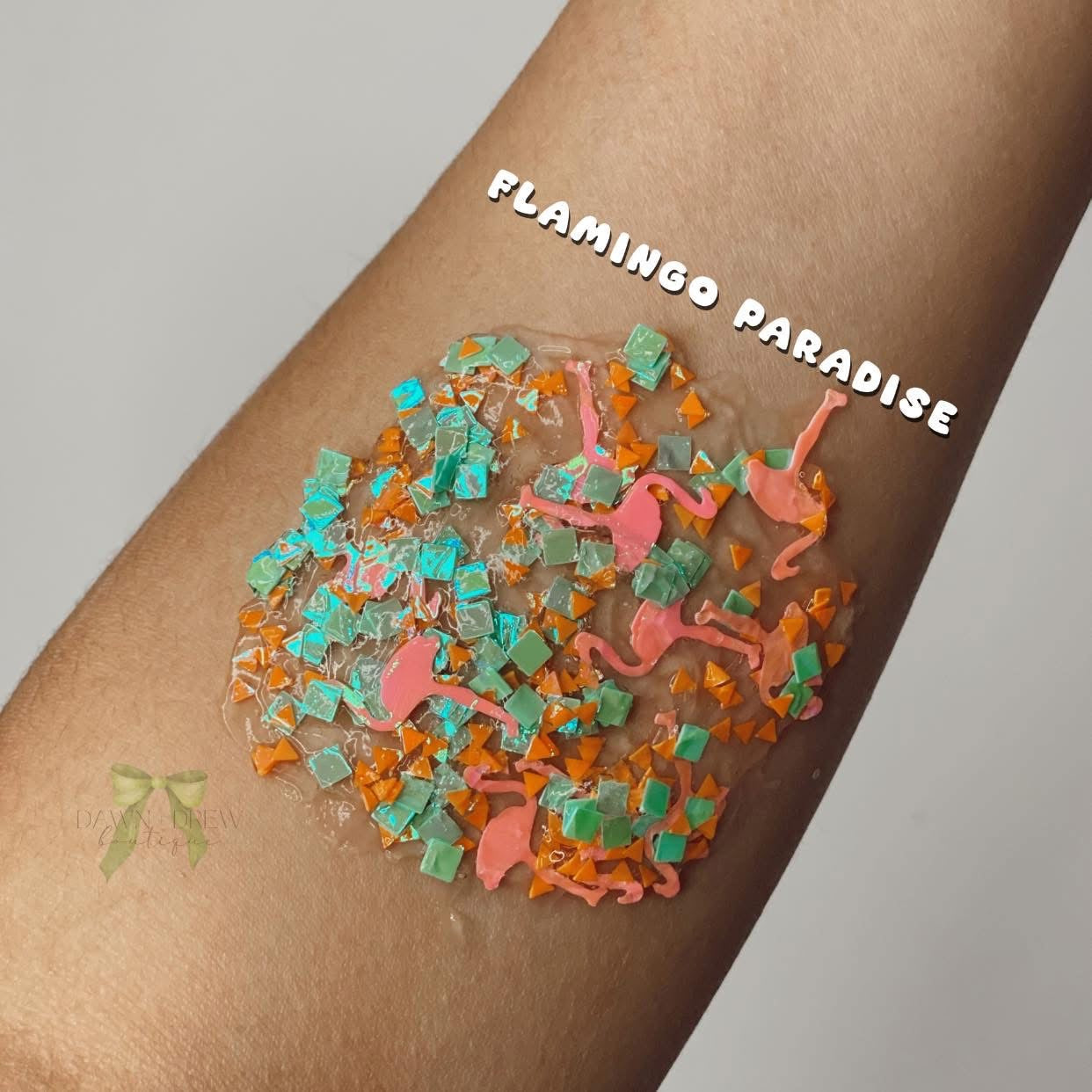 HAIR GLITTER: Flamingo Paradise - June Sub Color