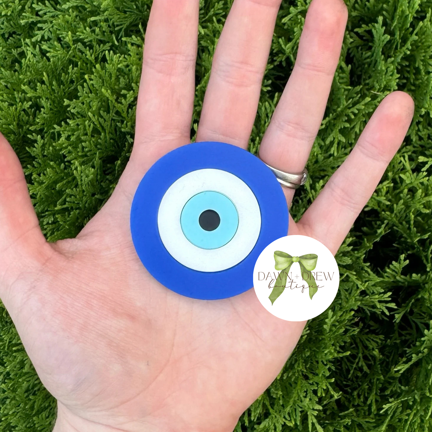 Evil Eye Hair Clip