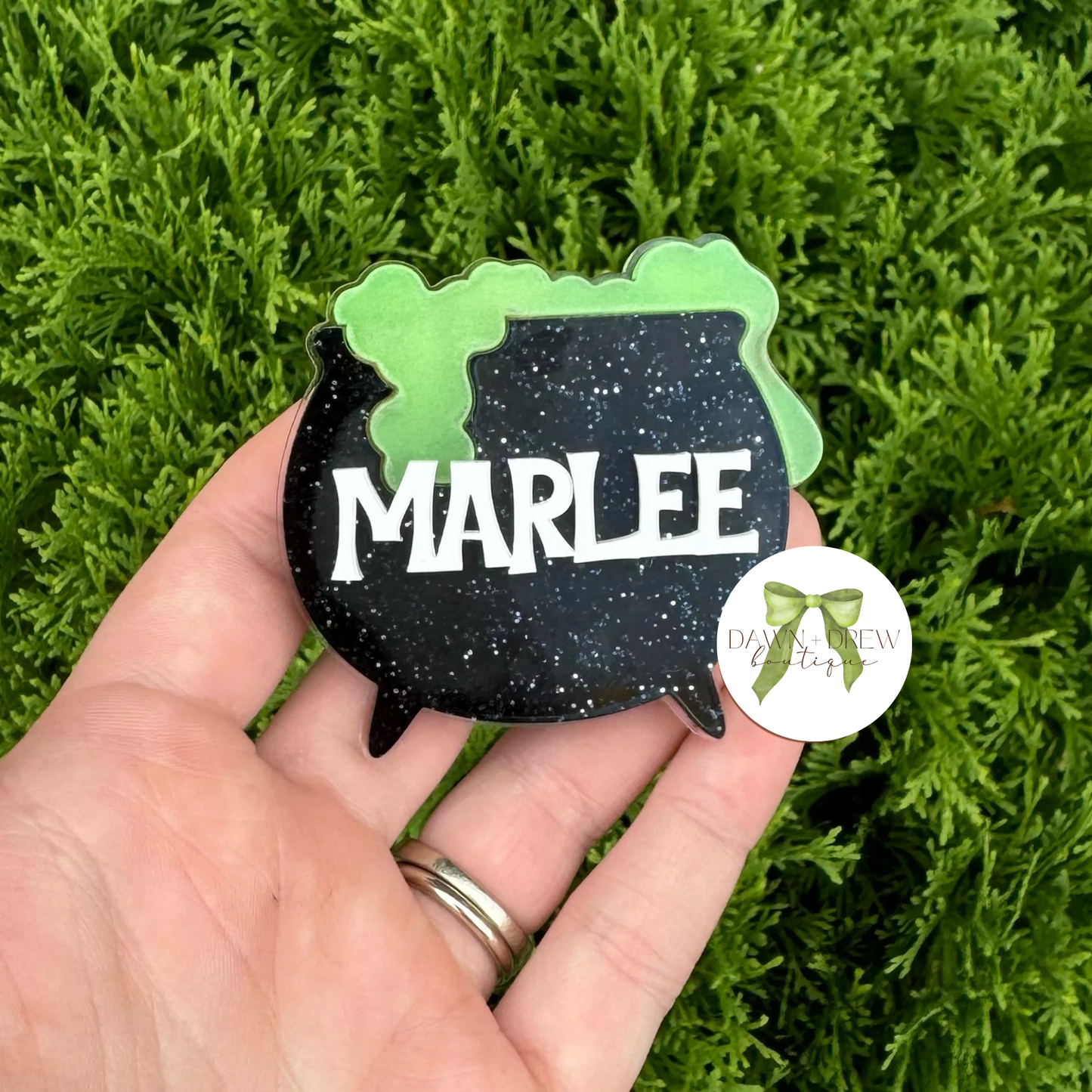 Cauldron Hair Clip