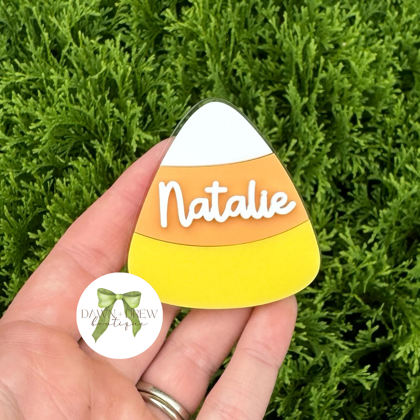 Candy Corn Hair Clip
