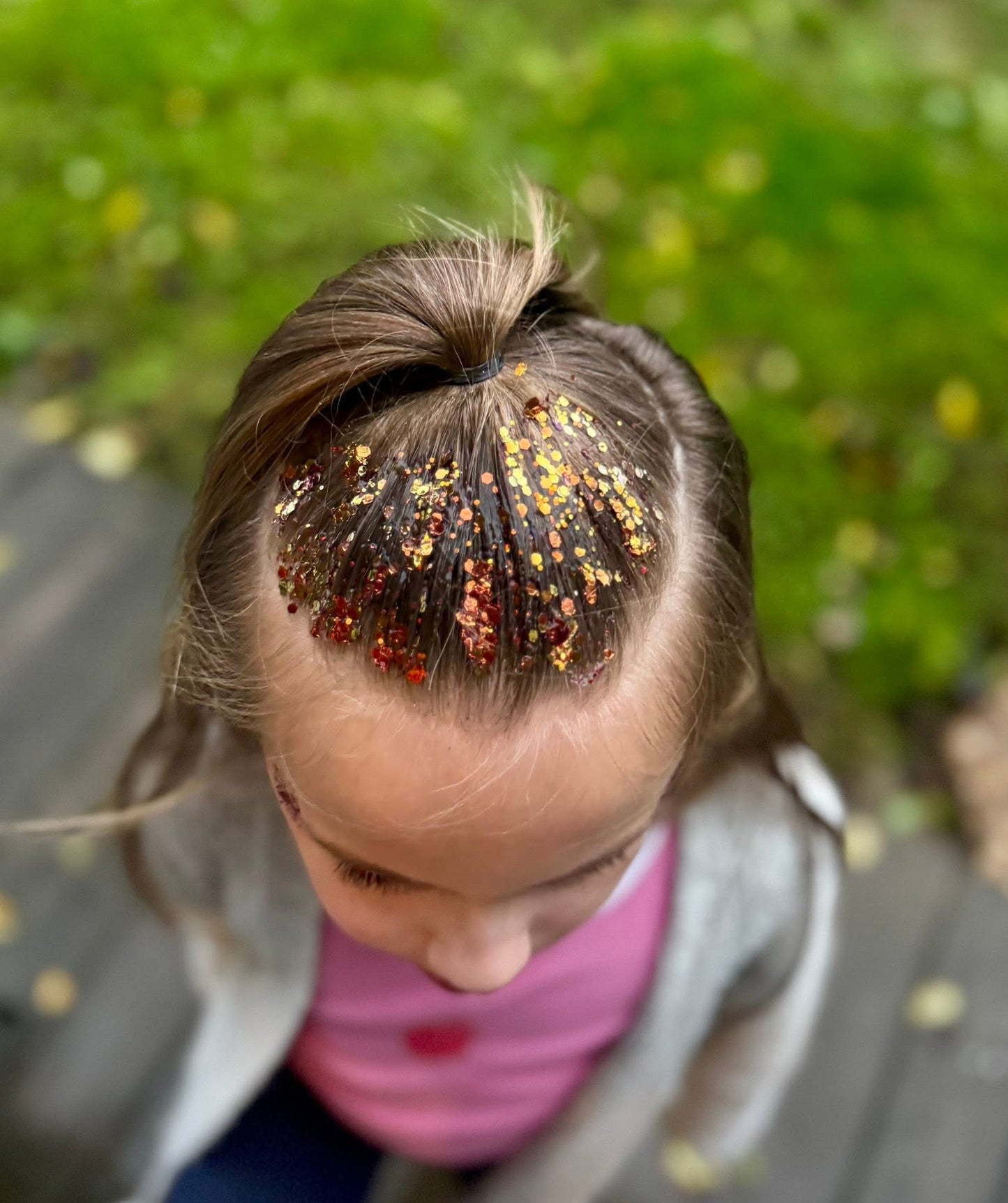 HAIR GLITTER: Golden Maple - November Sub Color