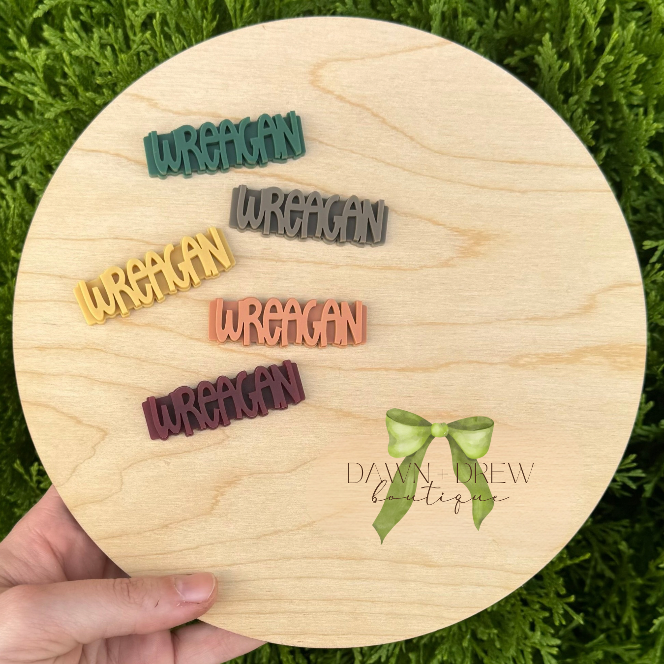 Earthy Solid Hair Clip Bundle