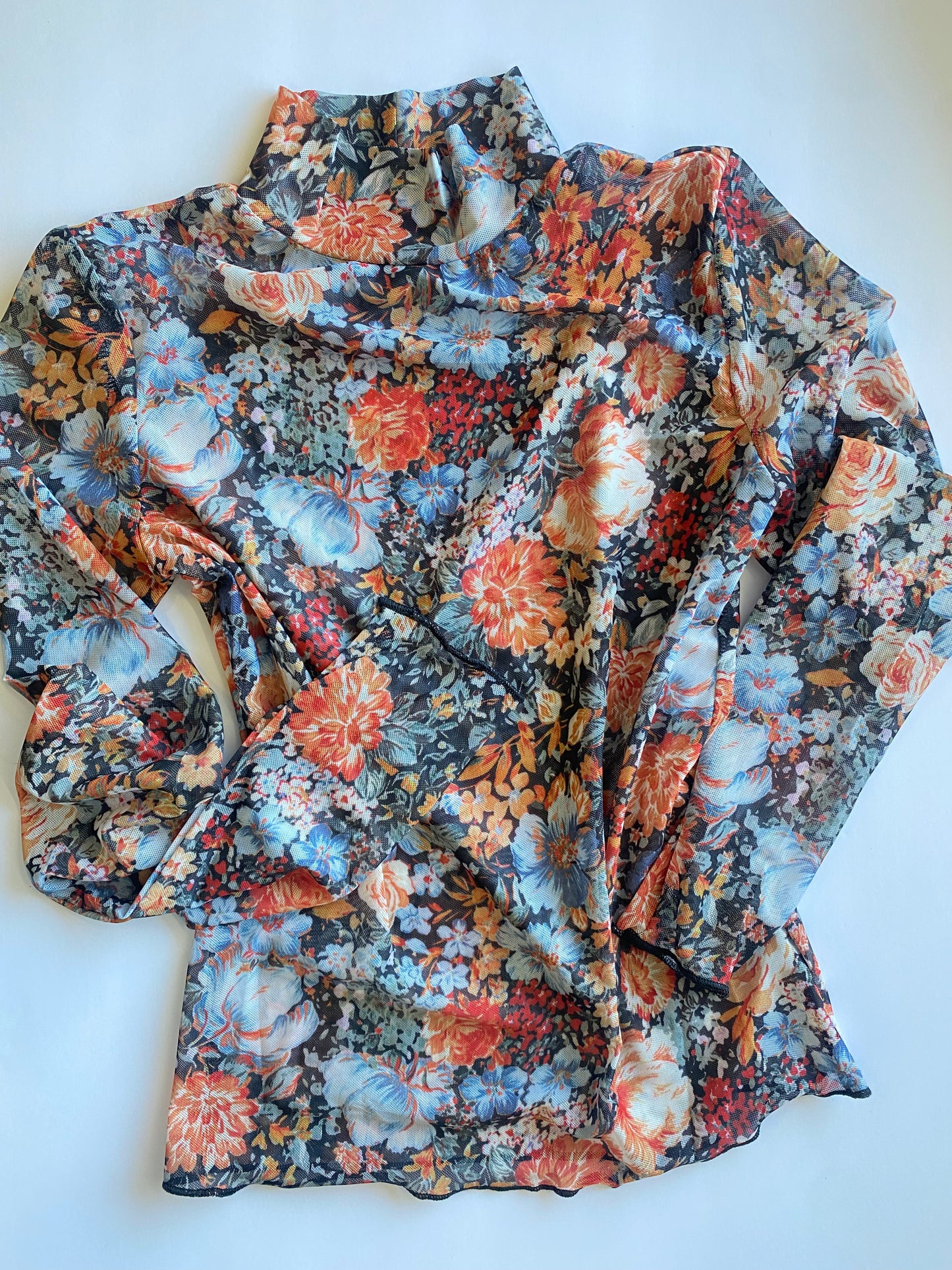 Away We Go Mesh Top