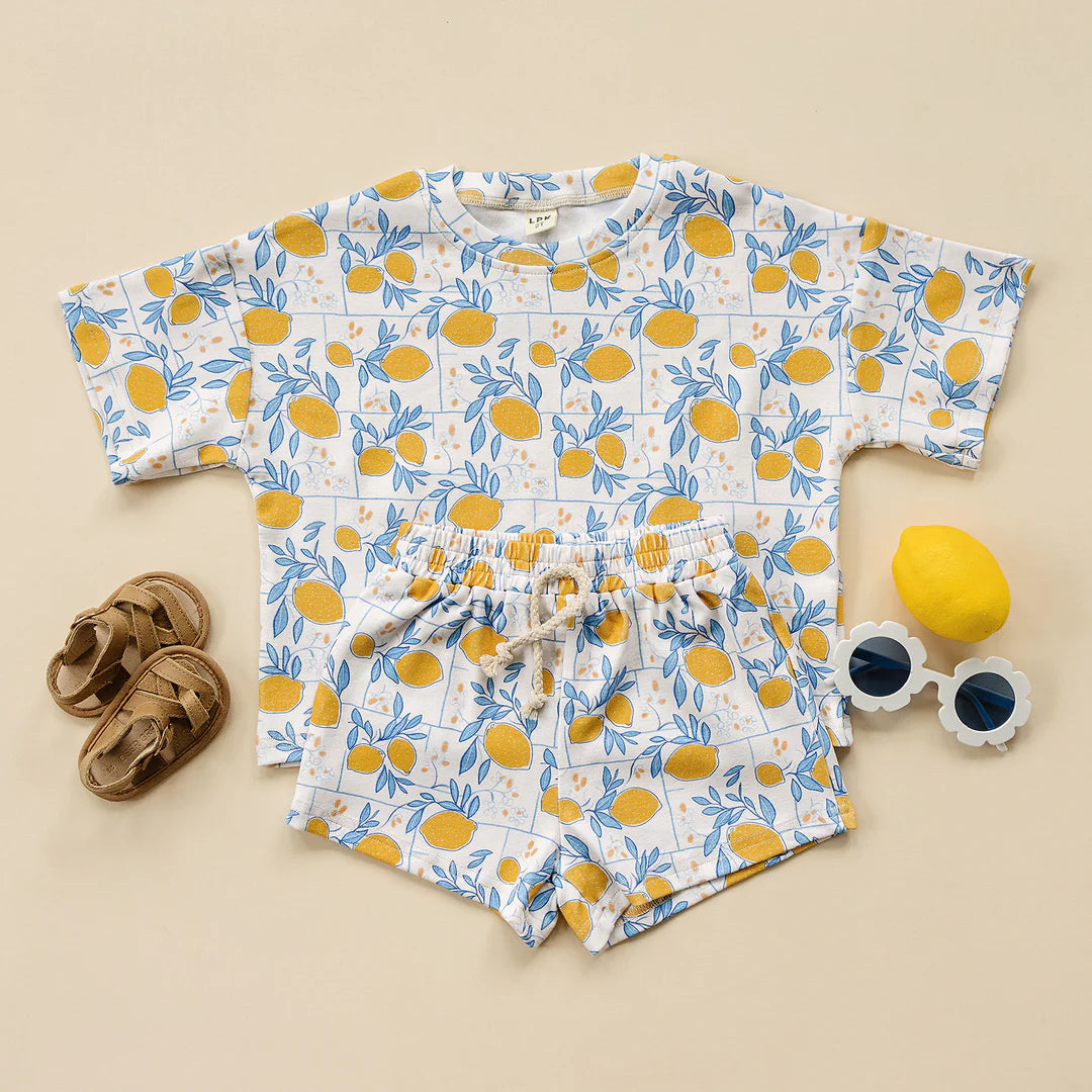Lemons Shorts Set