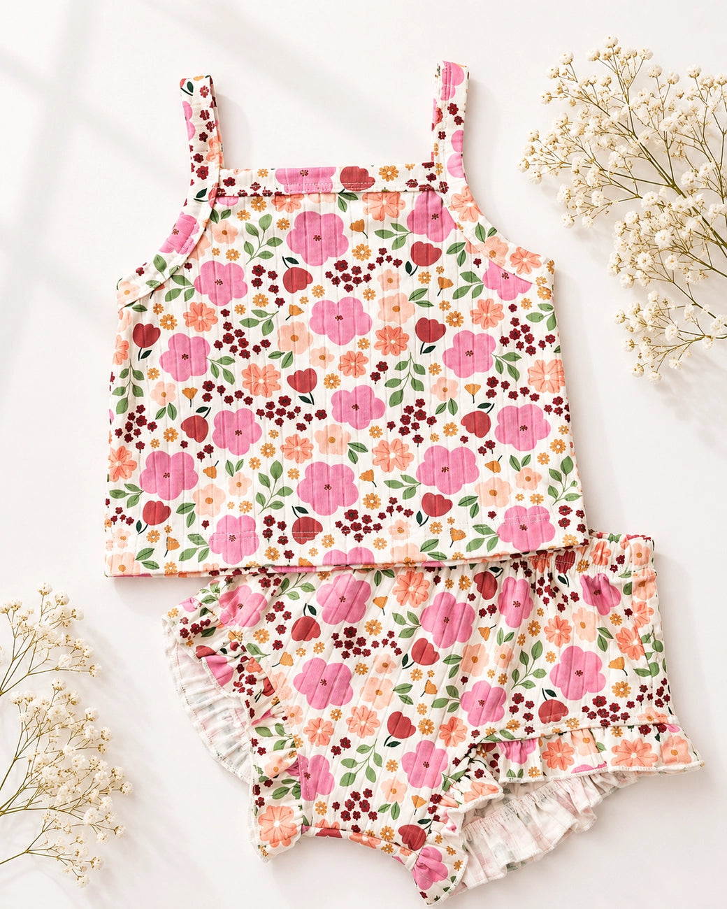 Harvest Bloom Top & Bloomer Set