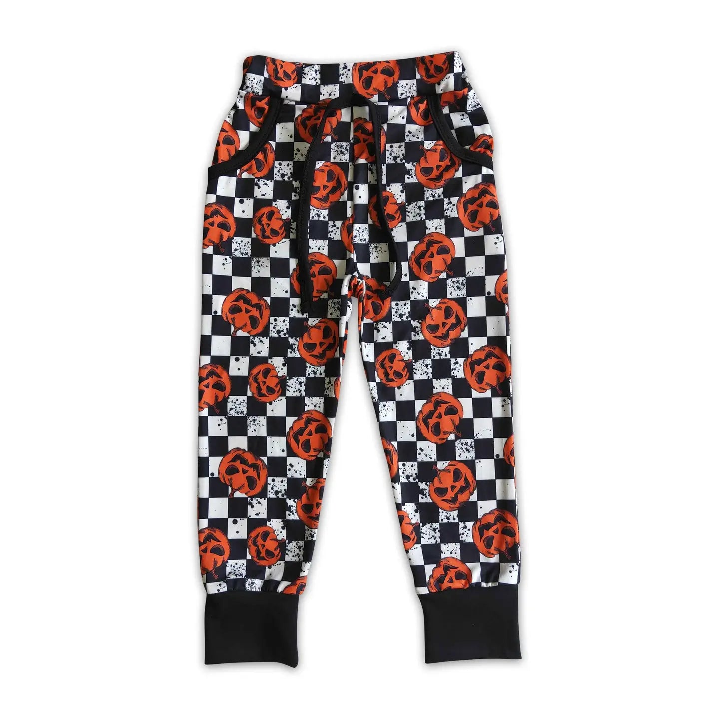 Checkered Jack O's Joggers
