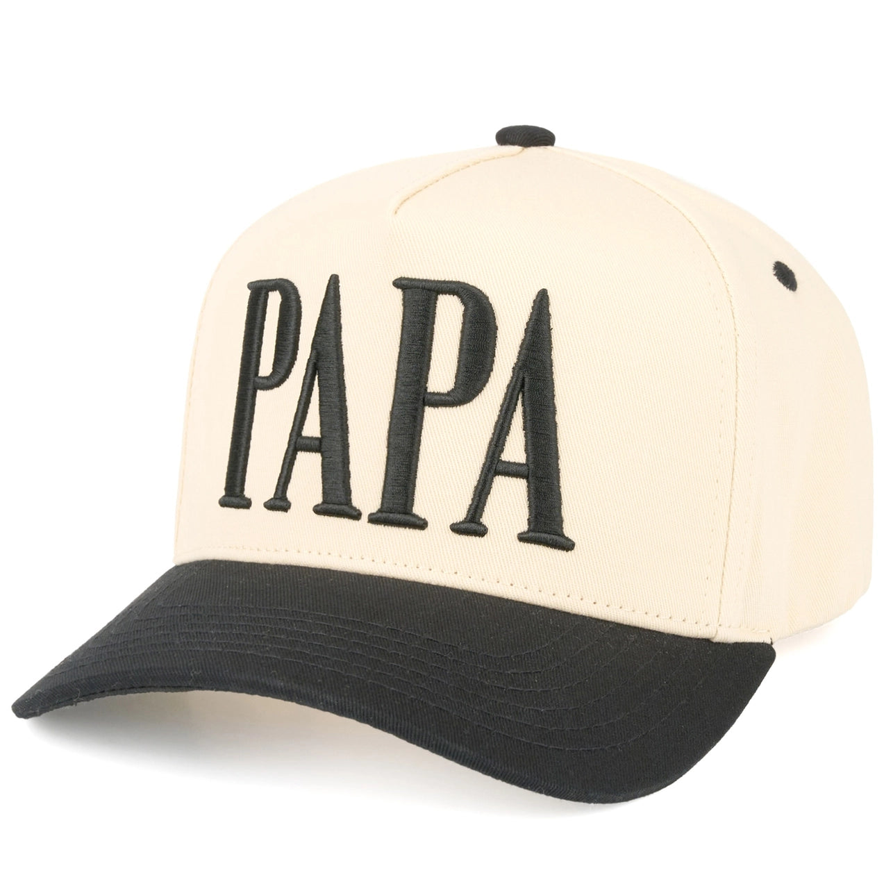 Papa Embroidered Snapback Trucker Hat