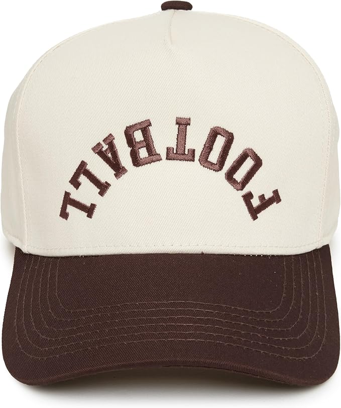 FOOTBALL Upside Down Embroidered Trucker Hat