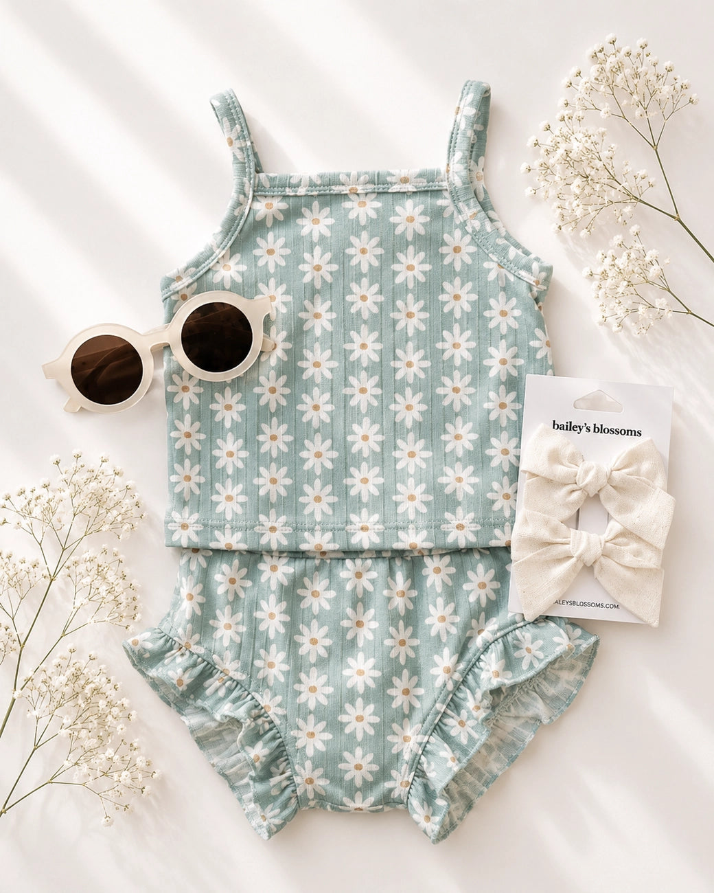 Meadow Mist Top & Bloomer Set