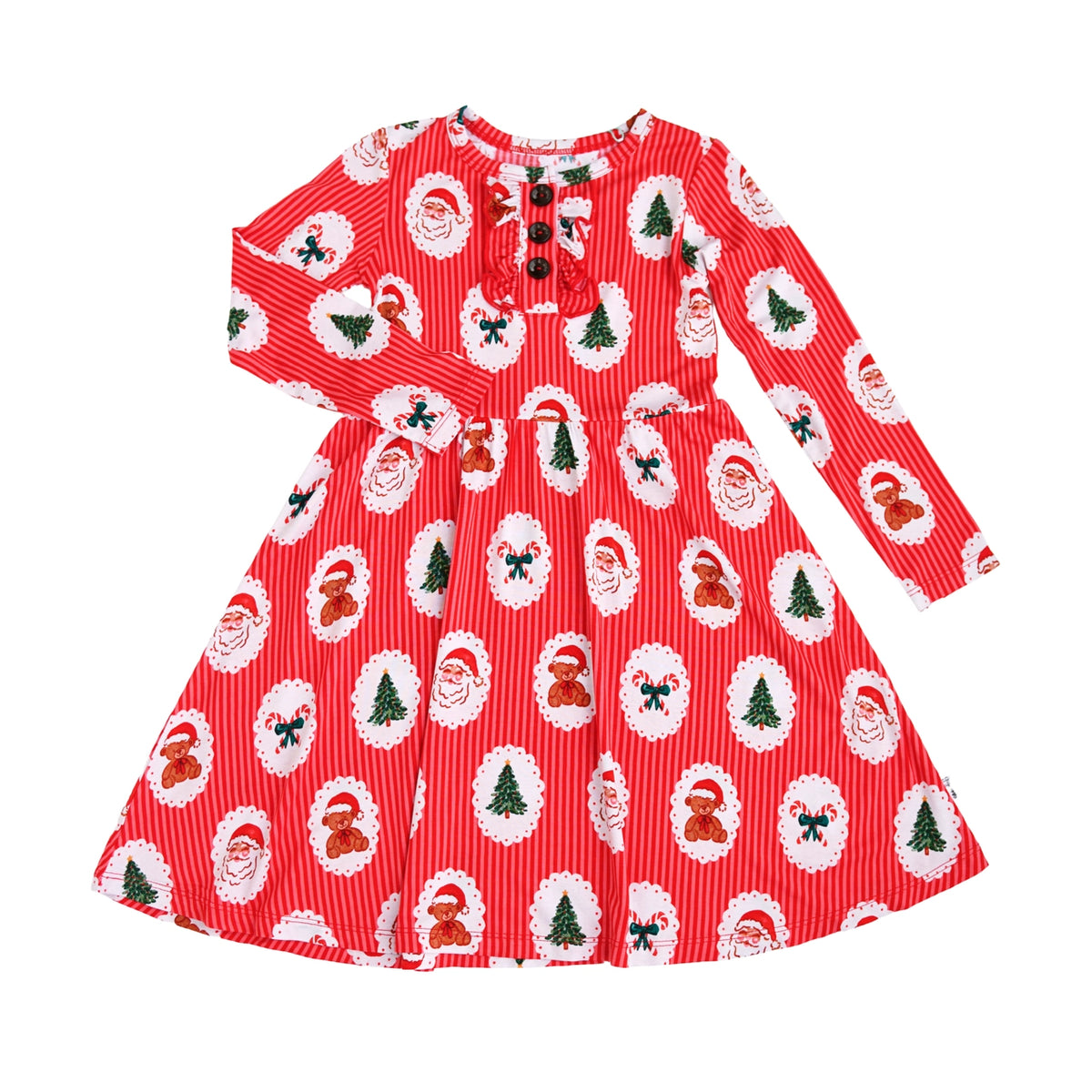 Hollis Bamboo - Button Twirl Dress