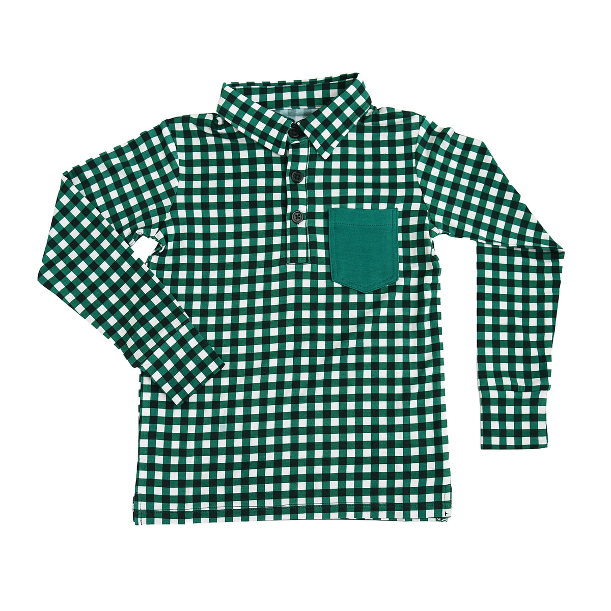 Anderson Bamboo - Polo Long Sleeve Top