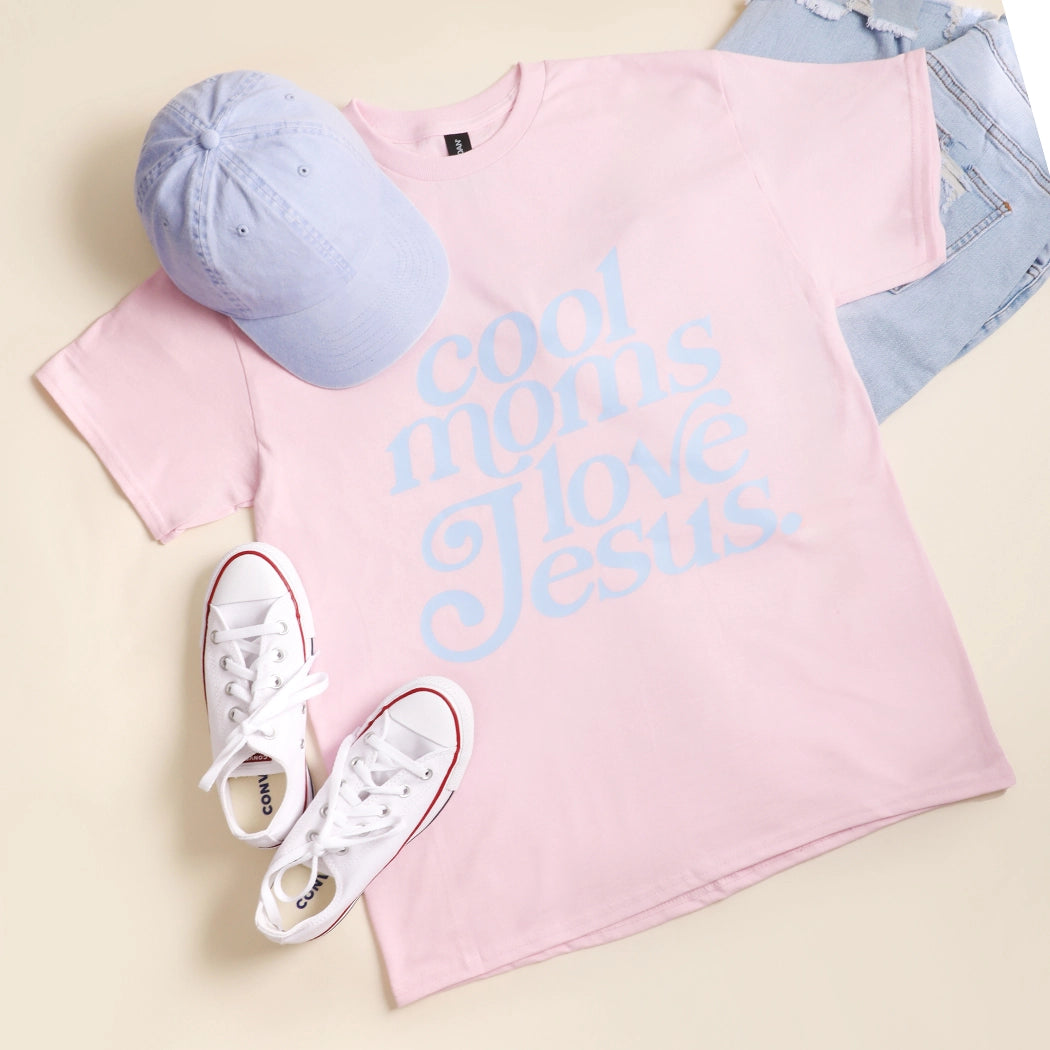 Cool Moms Love Jesus T-Shirt