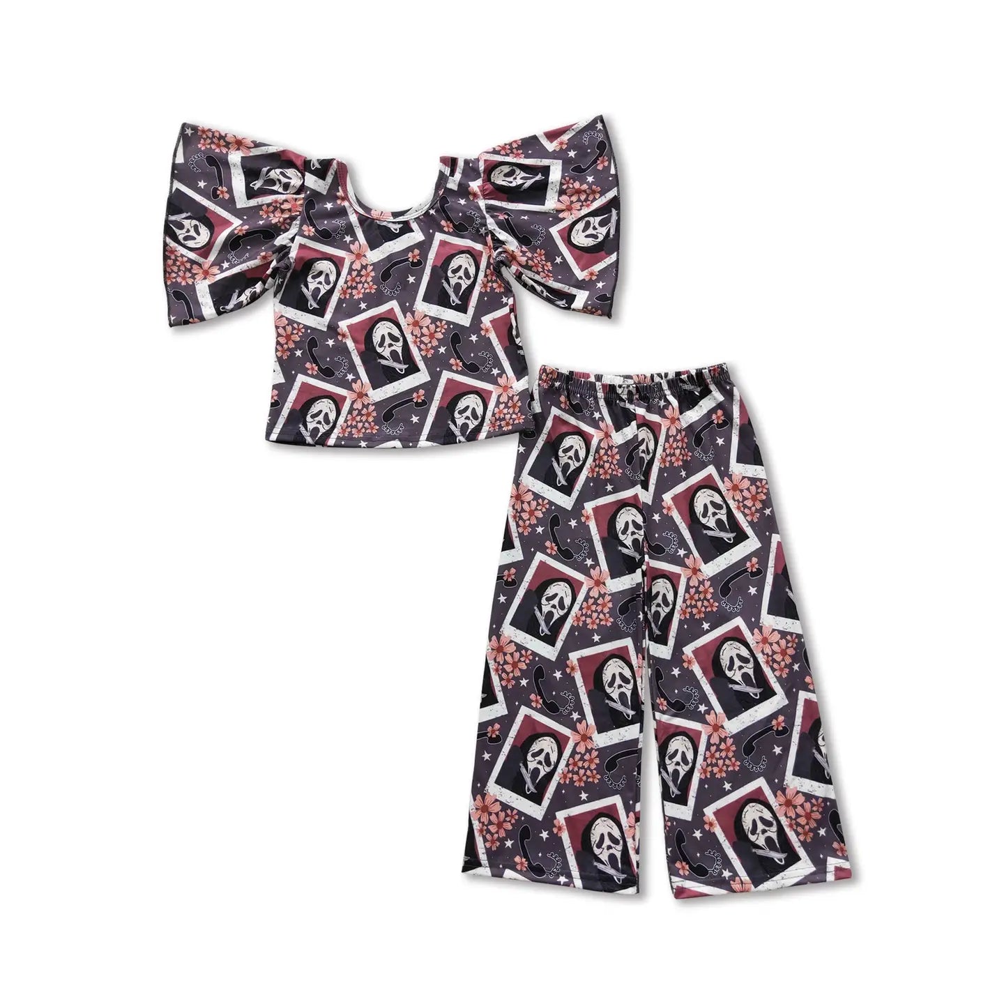 Scream Wide Leg Pant Set